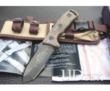 OEM MICROTECH CHEETAH II D2 FIXED BLADE KNIFE OUTDOOR KNIFE RESCUE KNIFE UD49155